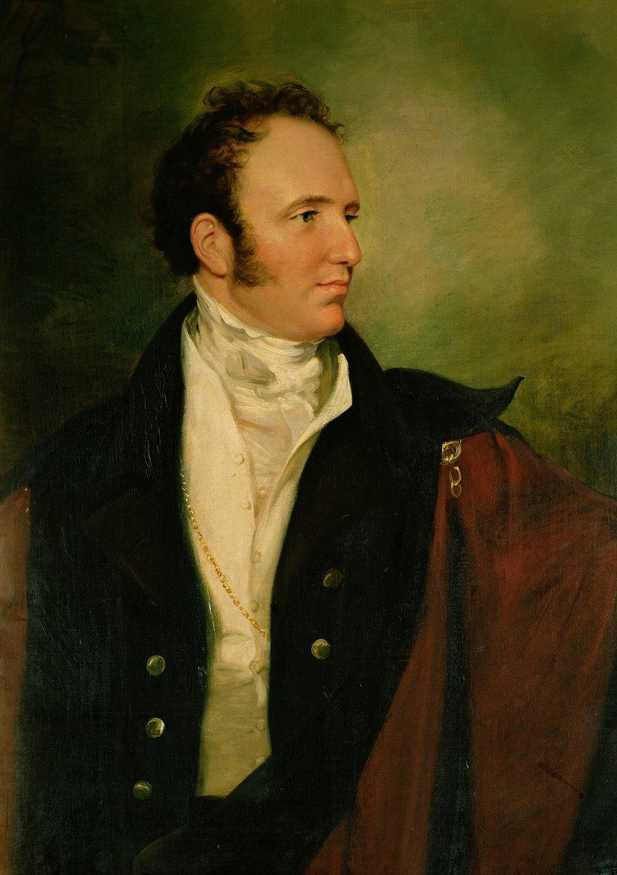George, 2nd Earl of Bradford (1780-1865) (olej) od George Hayter