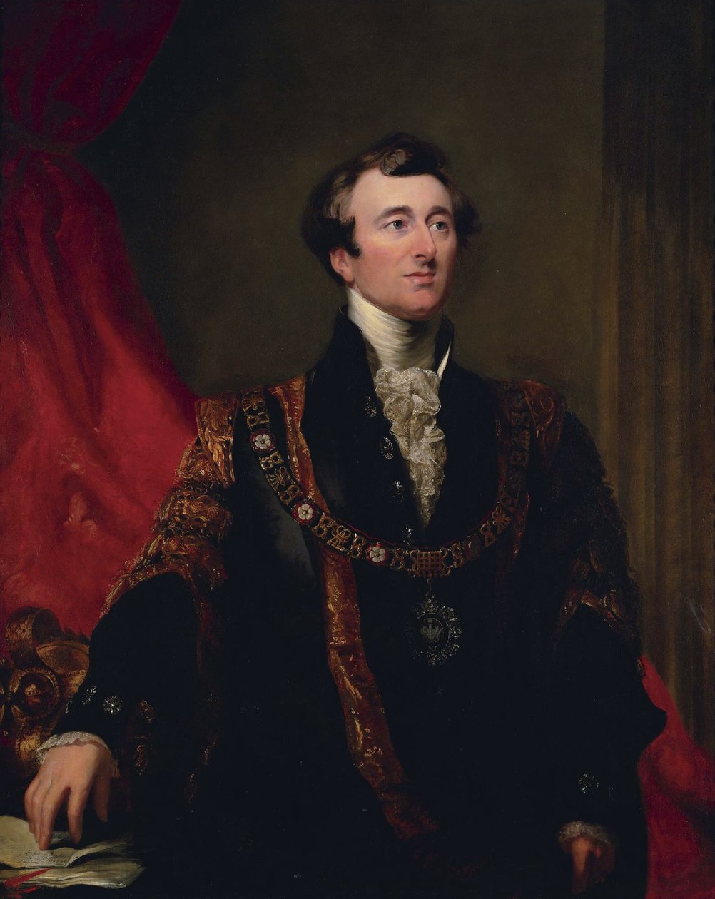 John Jonson, lord starosta Londýna v roce 1845, George Hayter od George Hayter
