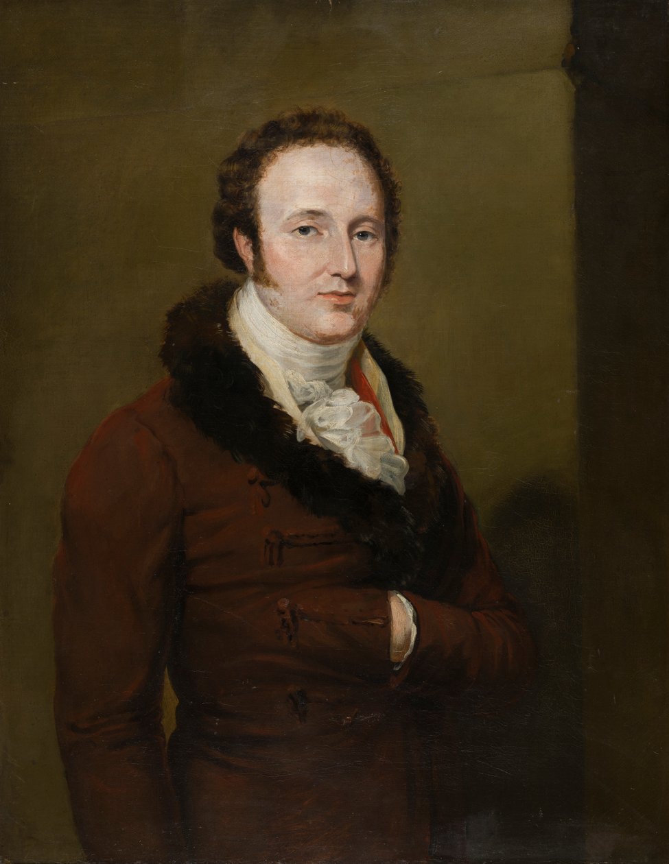 Portrét George Augusta Fredericka Henryho, vikomta Newporta a později 2. hraběte z Bradfordu, kolem 1815-25 (olej na plátně) od George Hayter