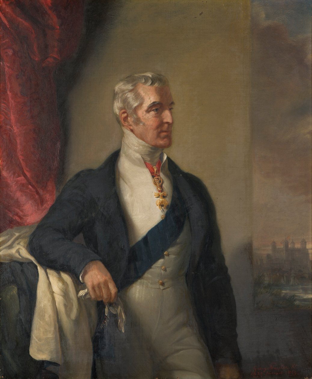 Portrét 1. vévody z Wellingtonu, kolem roku 1839 (olej na plátně) od George Hayter