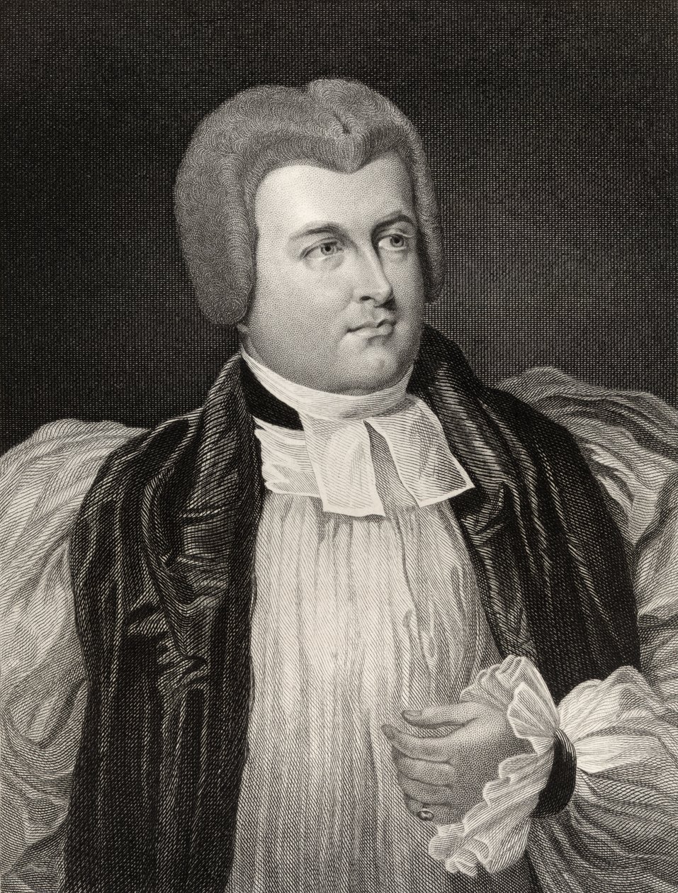 Robert James Carr, biskup z Chichesteru a Worcesteru, vyryl T.A. Dean (fl. 1773-1840), z 