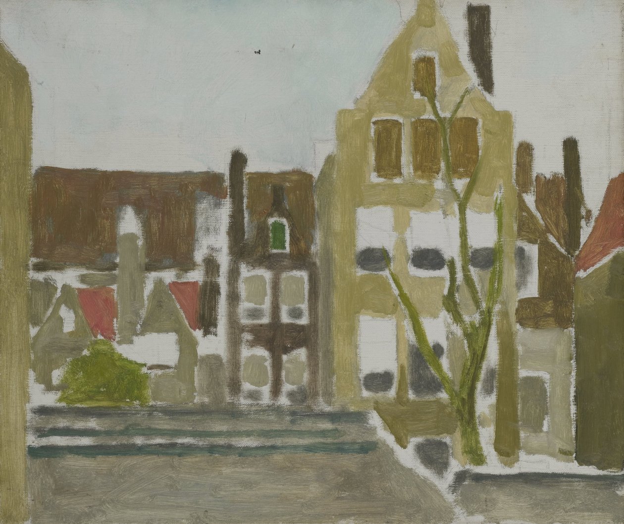 Skupina domů od George Hendrik Breitner