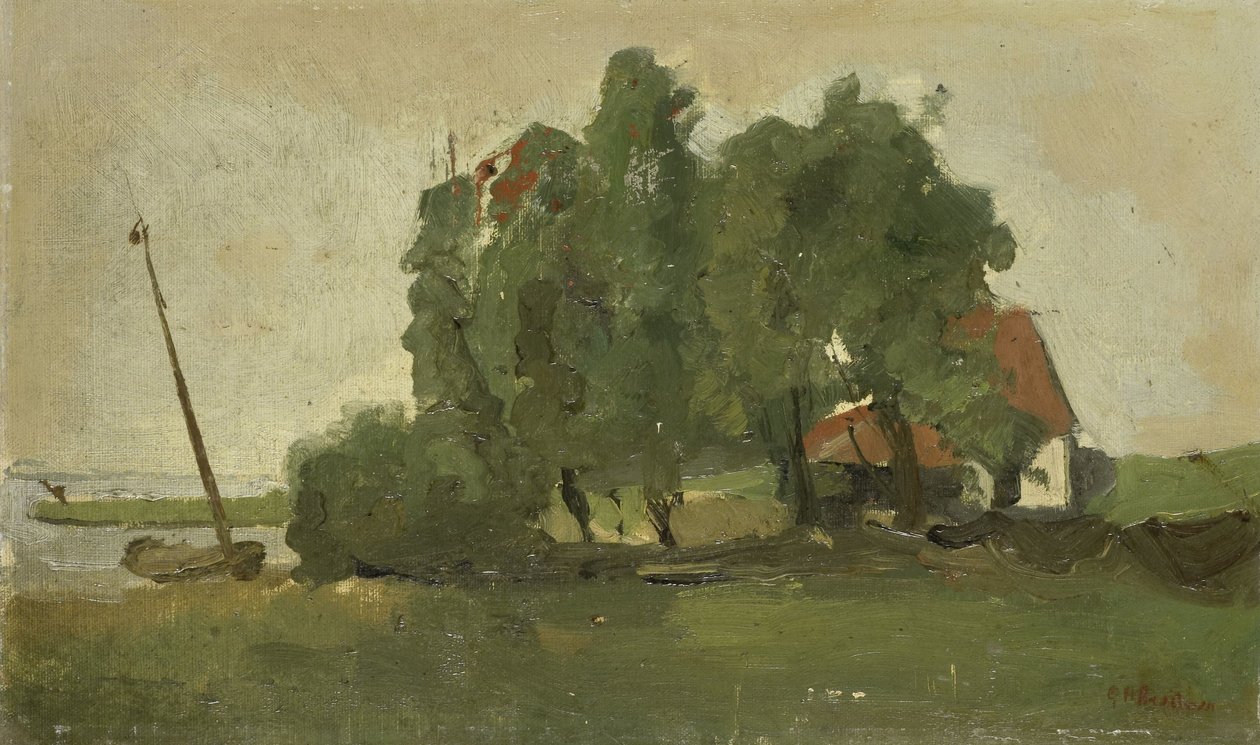 Statek od George Hendrik Breitner