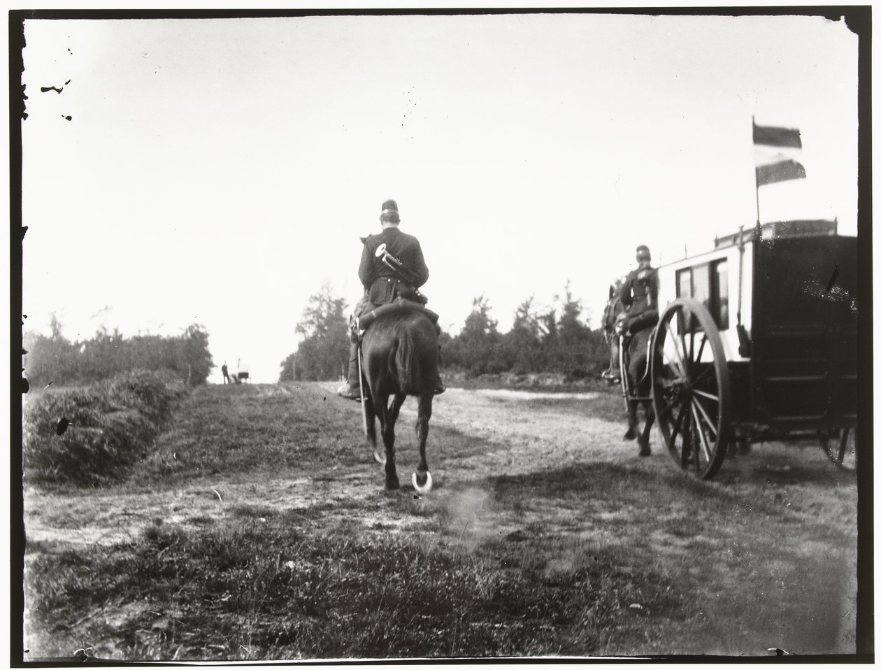 Žlutí jezdci na koních poblíž Arnhemu od George Hendrik Breitner