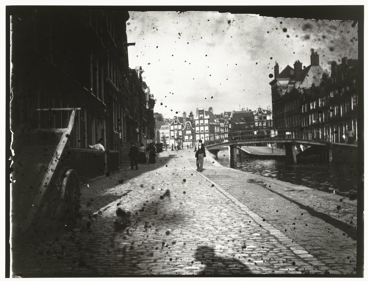 Pohled na Looiersgracht v Amsterdamu od George Hendrik Breitner
