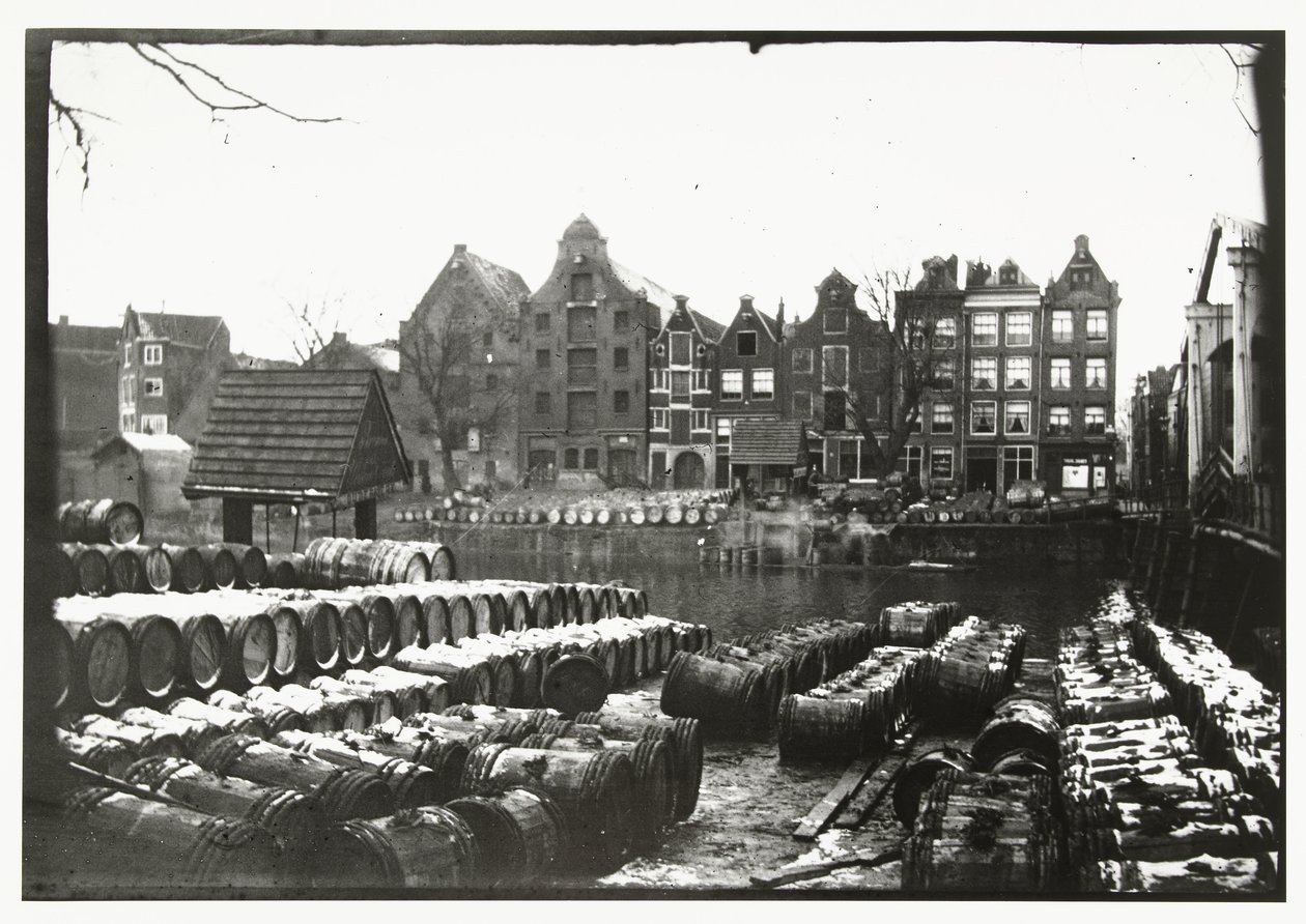 Pohled na Tar Gardens na Prinseneiland v Amsterdamu od George Hendrik Breitner