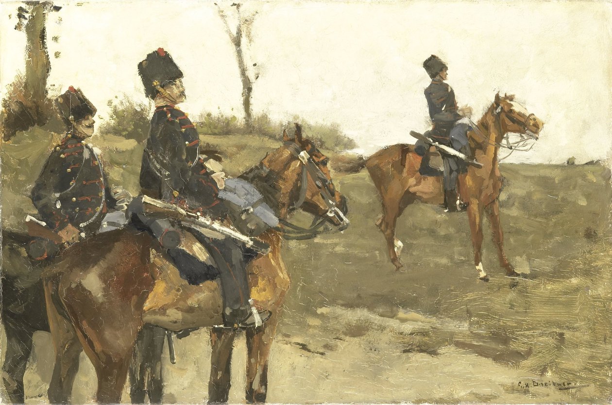husaři od George Hendrik Breitner