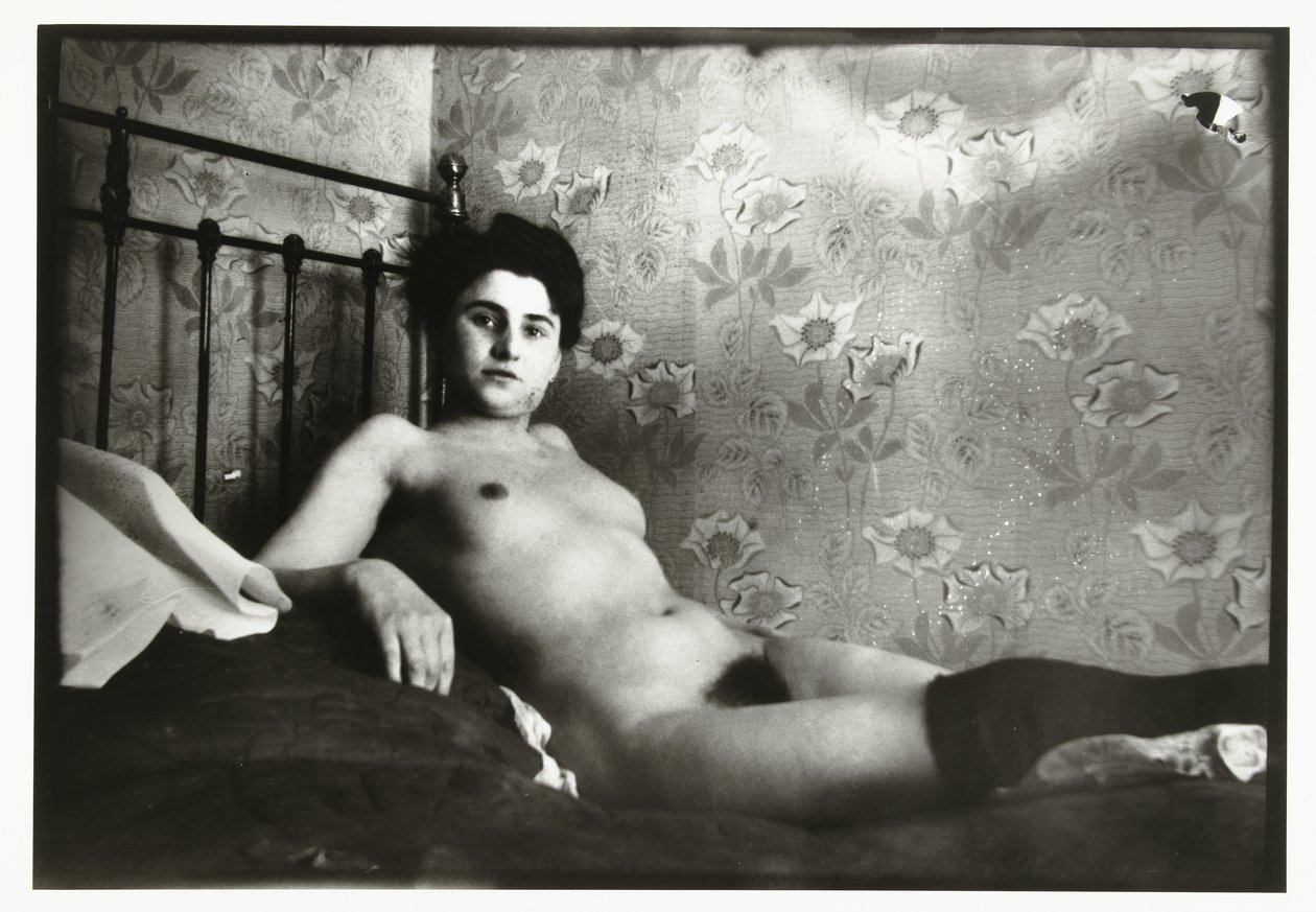 Portrét ležícího ženského aktu od George Hendrik Breitner