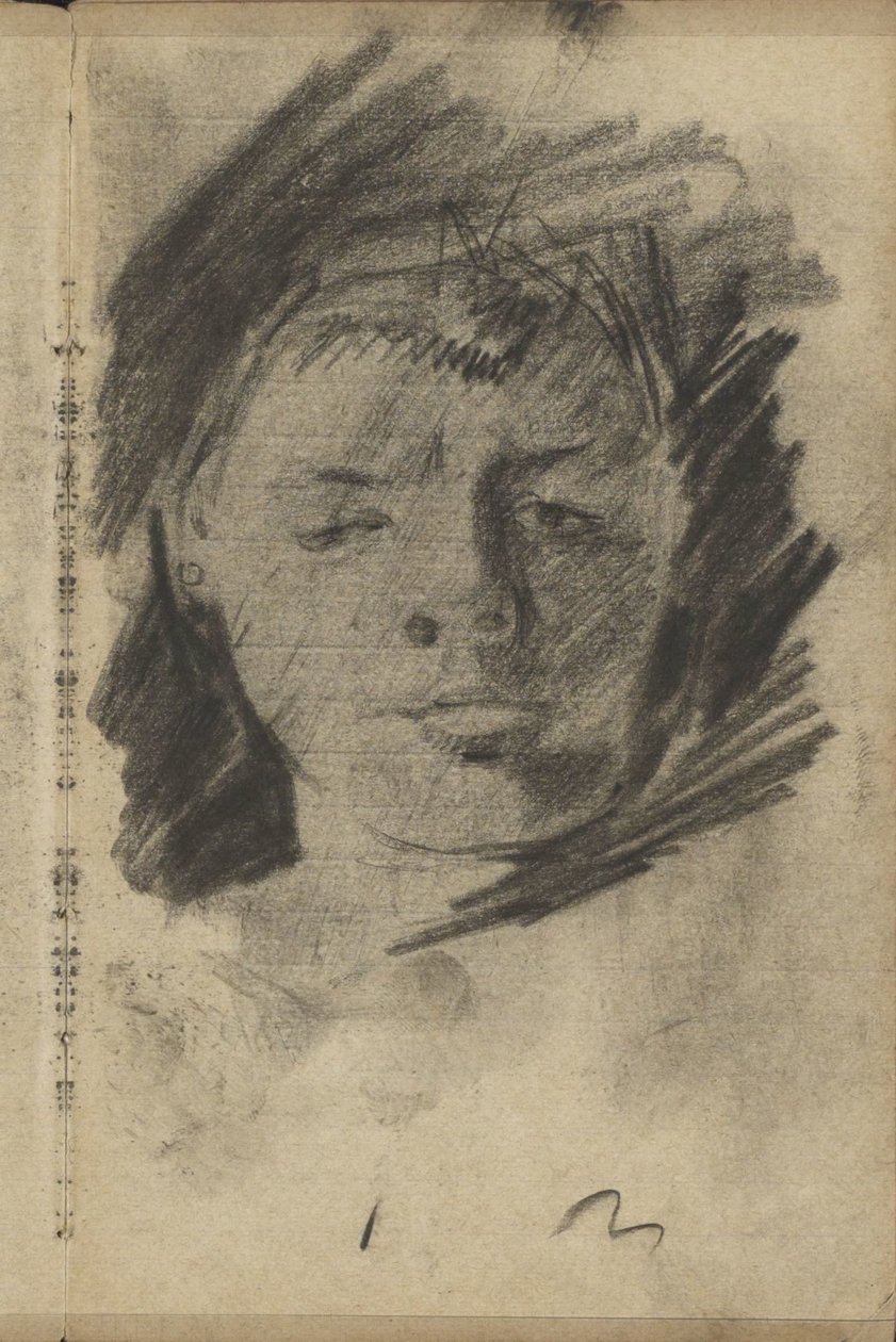 Portrét neznámé ženy od George Hendrik Breitner
