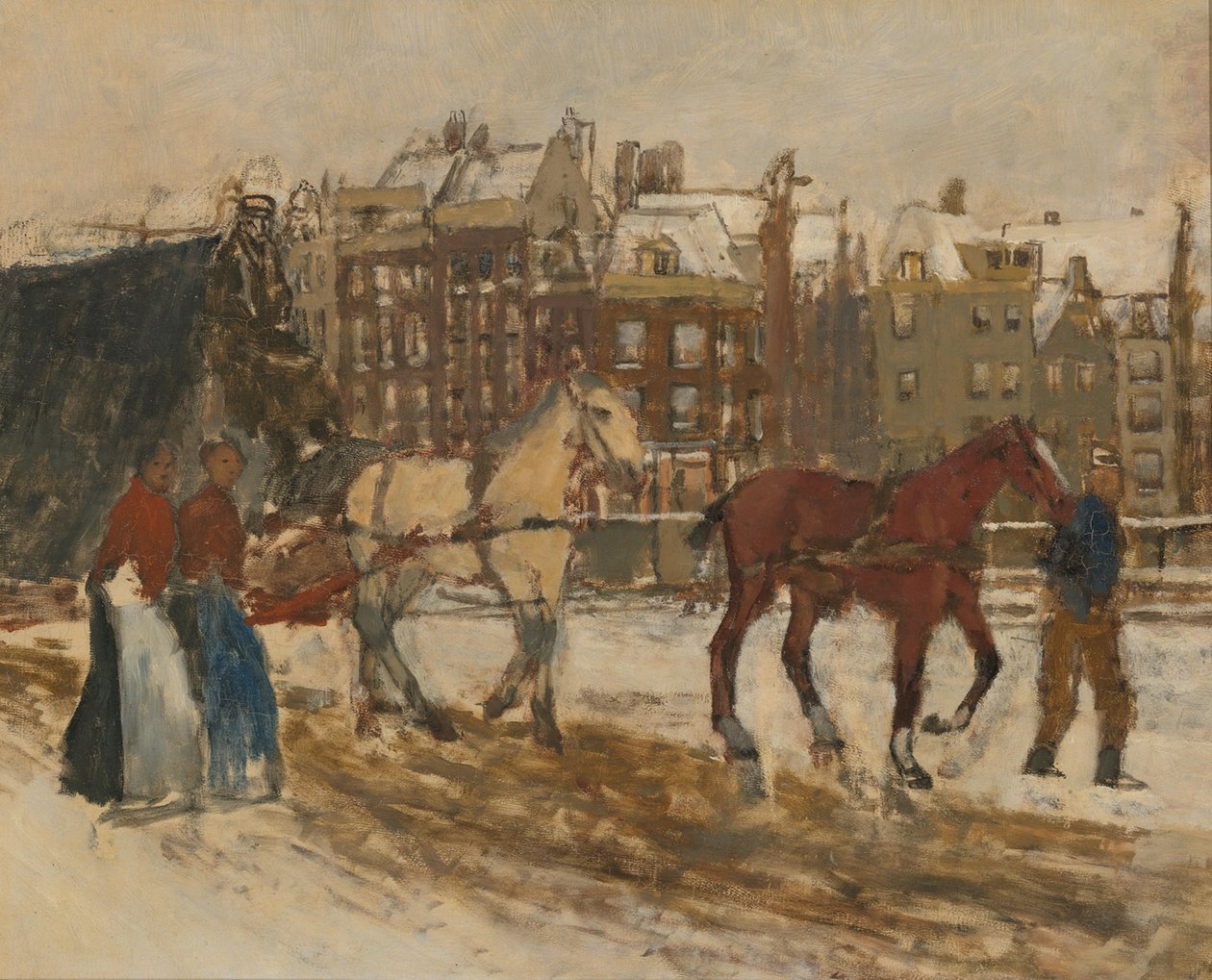 Rokin od George Hendrik Breitner