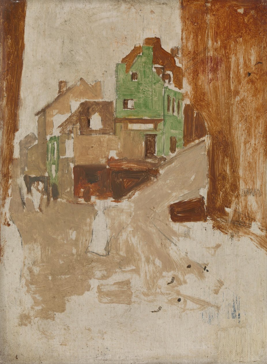 Ulice na Montmartru v Paříži od George Hendrik Breitner