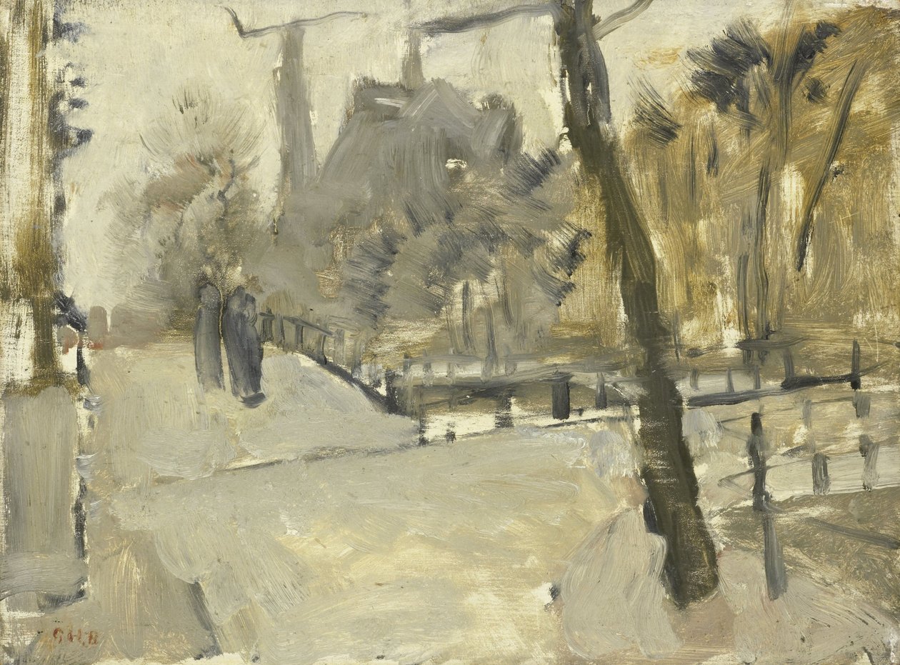 Leidsegracht, Amsterdam od George Hendrik Breitner