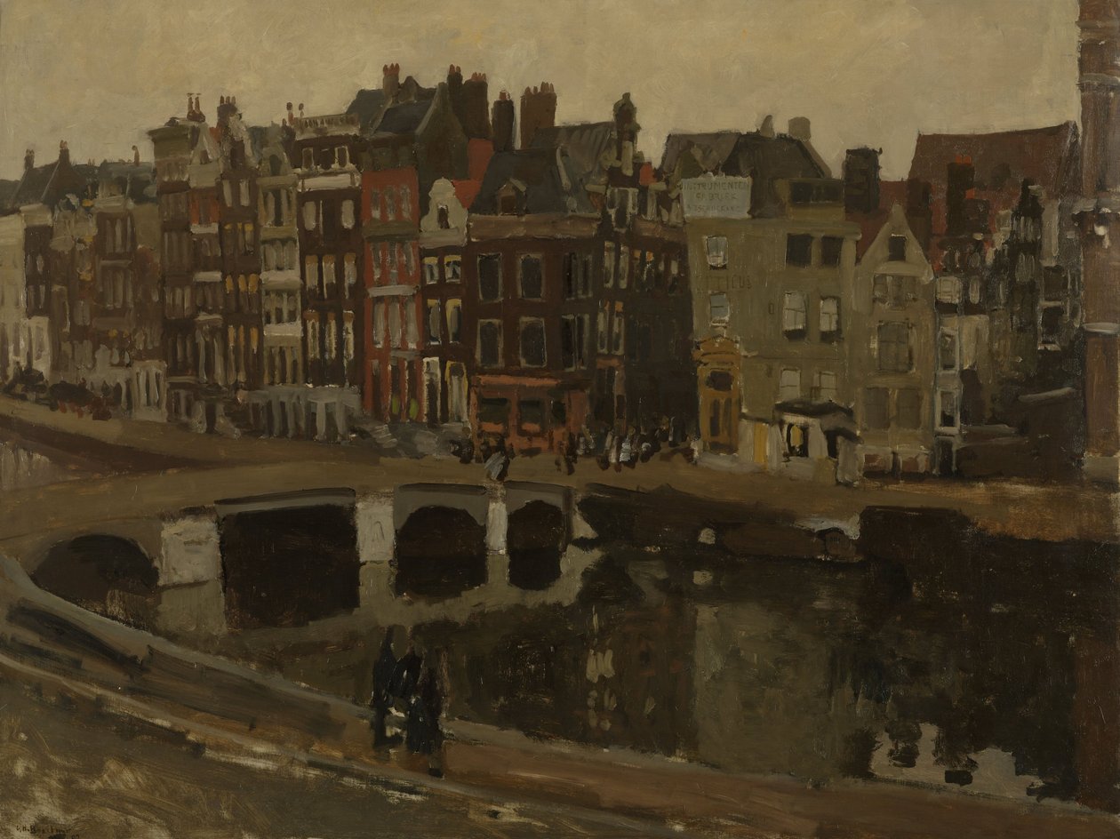 Rokin v Amsterdamu, 1897 od George Hendrik Breitner