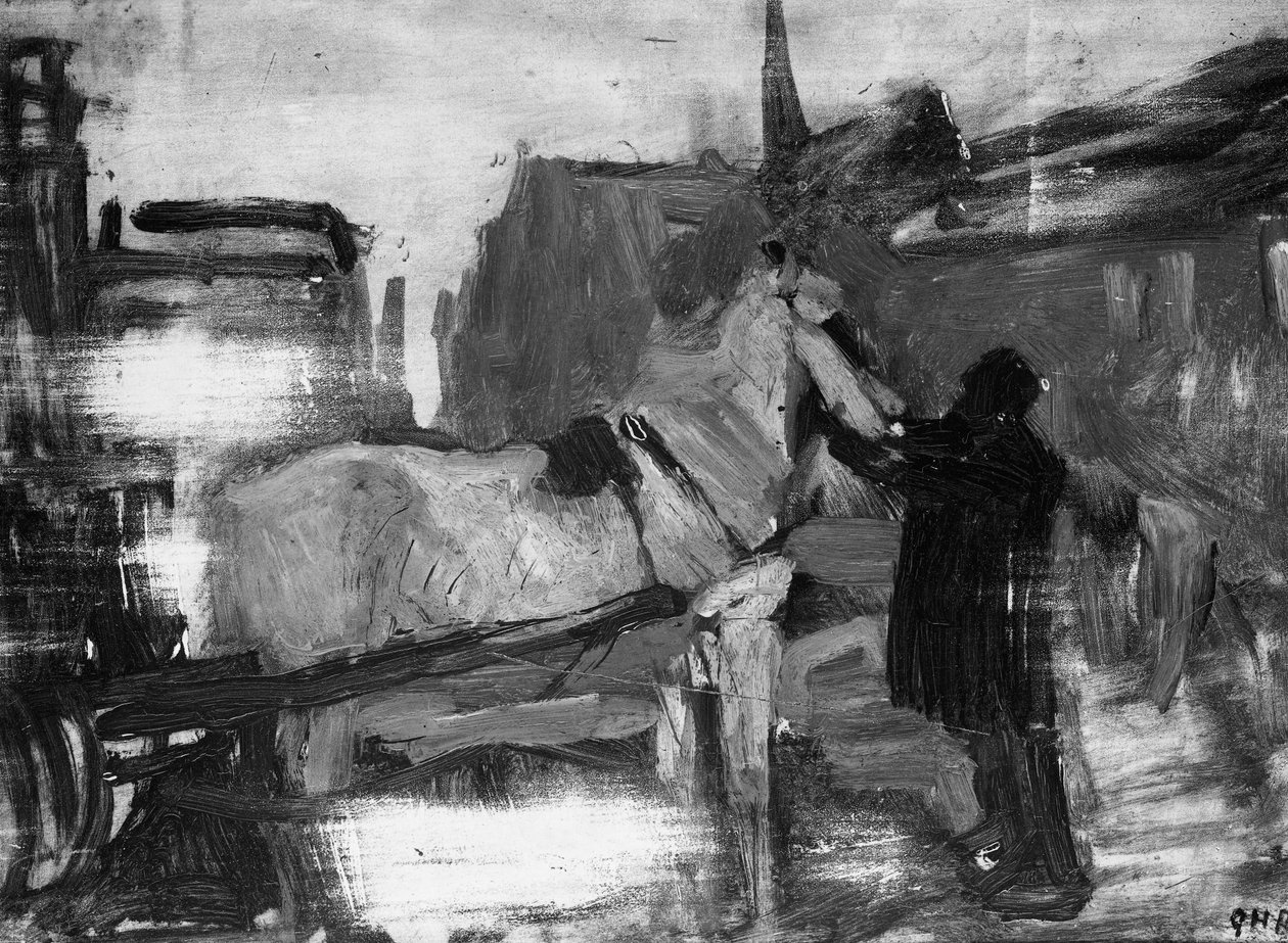 Pohled v Amsterdamu od George Hendrik Breitner