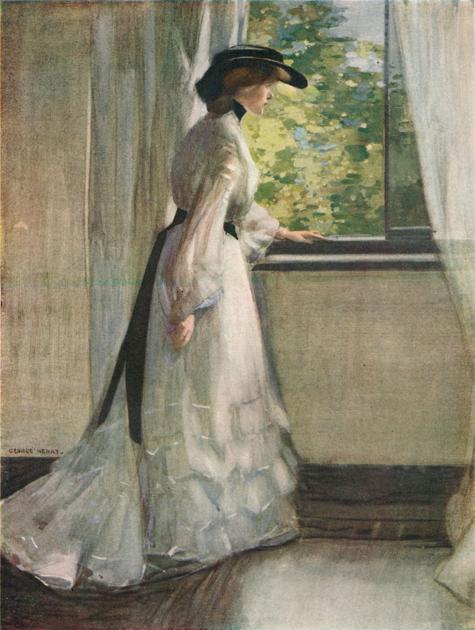 U okna, c1916 od George Henry