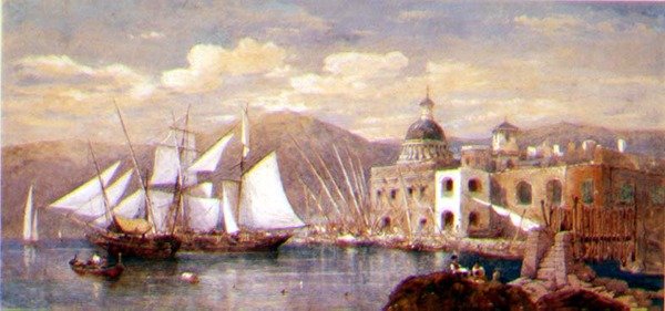 Jaderské pobřeží od George Henry Andrews