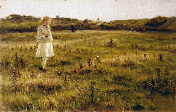 Letní louka (olej na plátně) od George Henry Boughton