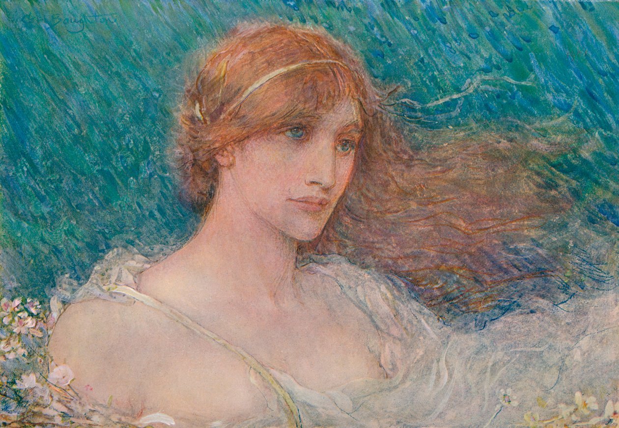 Duben, c1850-1905, 1906. od George Henry Boughton