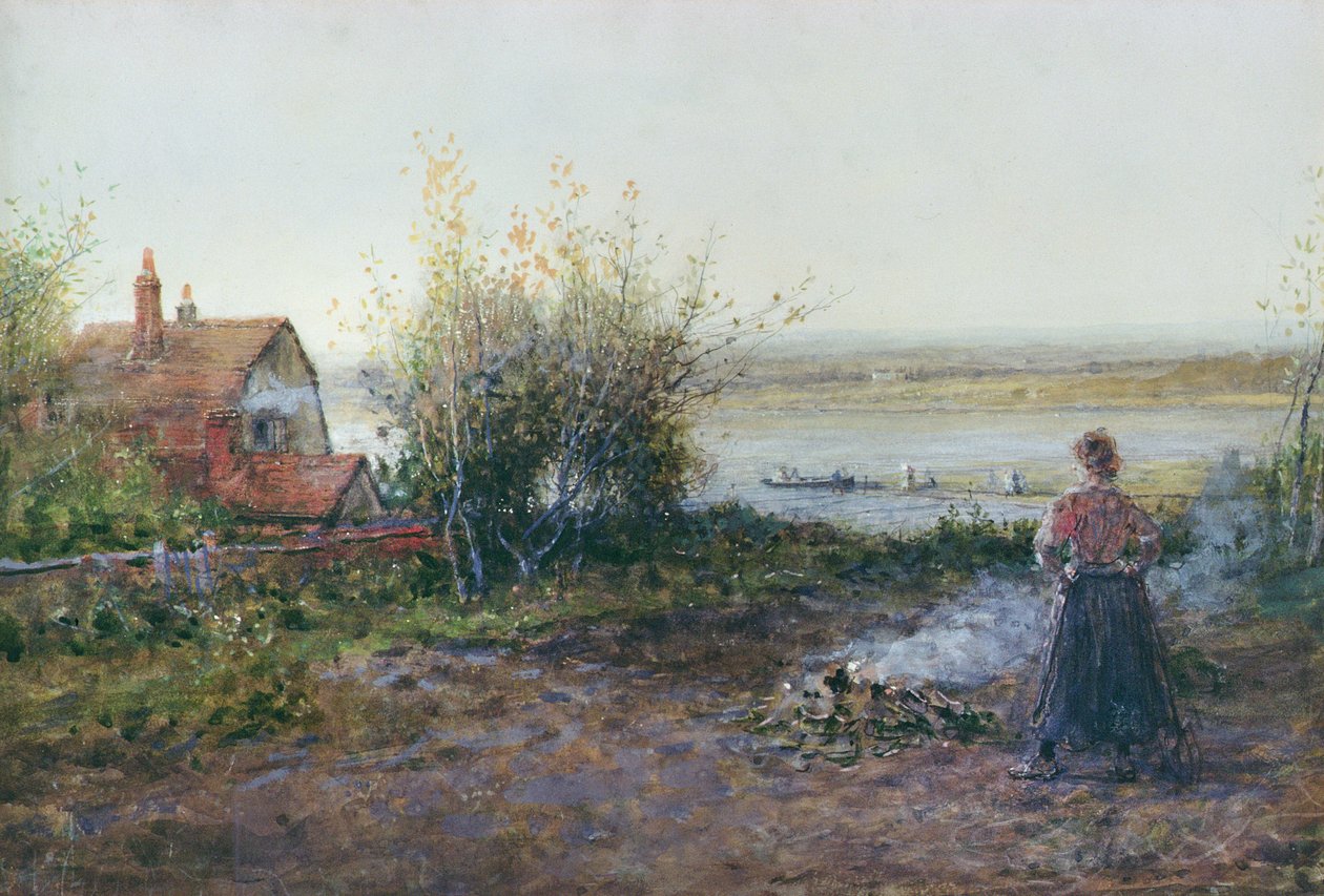 Bawdsey Ferry, poblíž Felixstowe od George Henry Boughton
