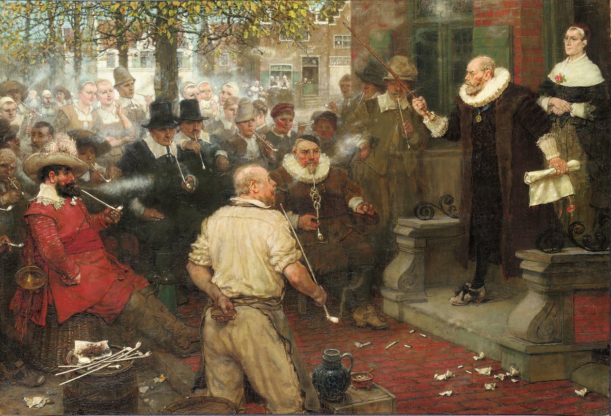 Povstání kuřáků od George Henry Boughton
