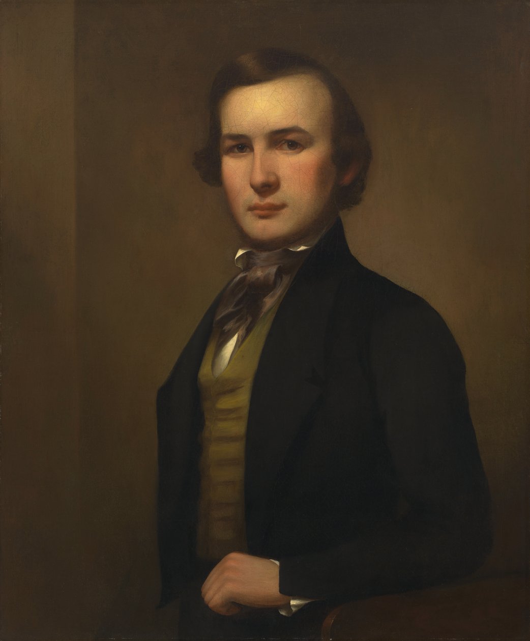 Autoportrét George Henryho Durrieho, 1843. od George Henry Durrie