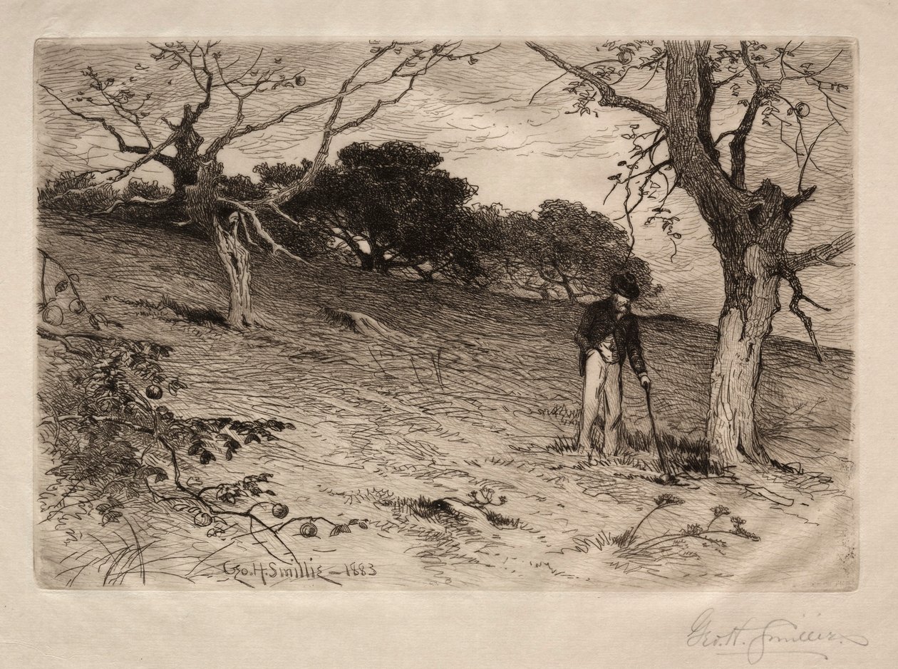 Orchard staré Nové Anglie, 1883. od George Henry Smillie