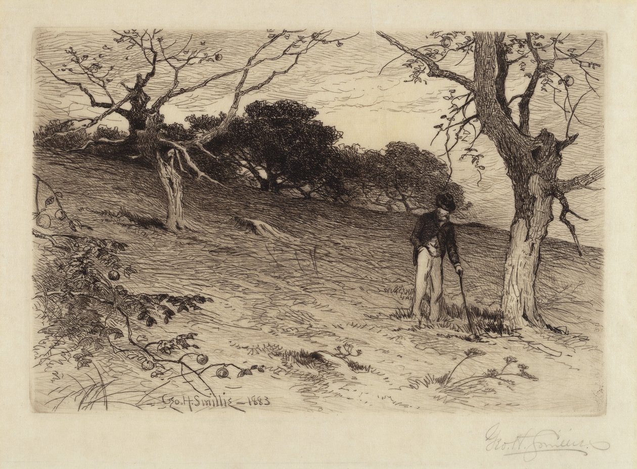 Old New England Orchard od George Henry Smillie