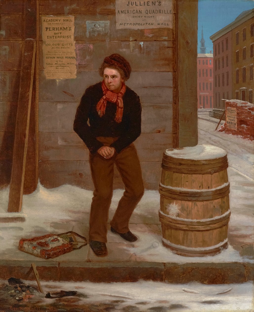 Sebeobrana 1854 (olej na plátně) od George Henry Yewell
