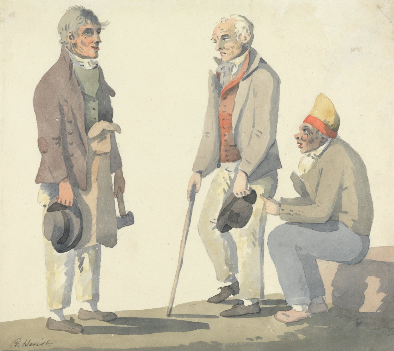 Kanadské figurální studie od George Heriot