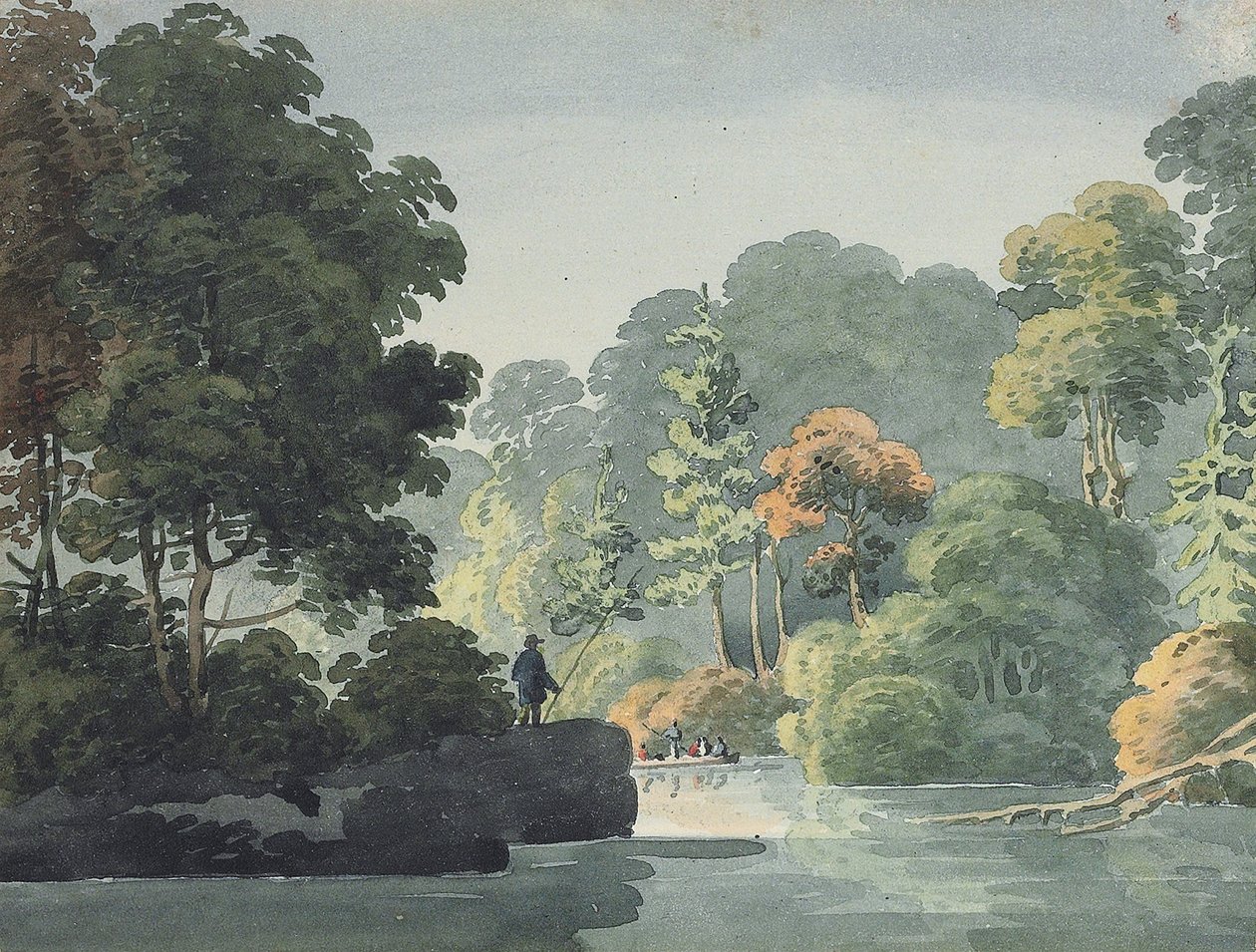 Řeka St. Charles, 1810 od George Heriot