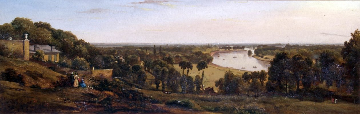Pohled z Richmond Hill, 1846 od George Hilditch