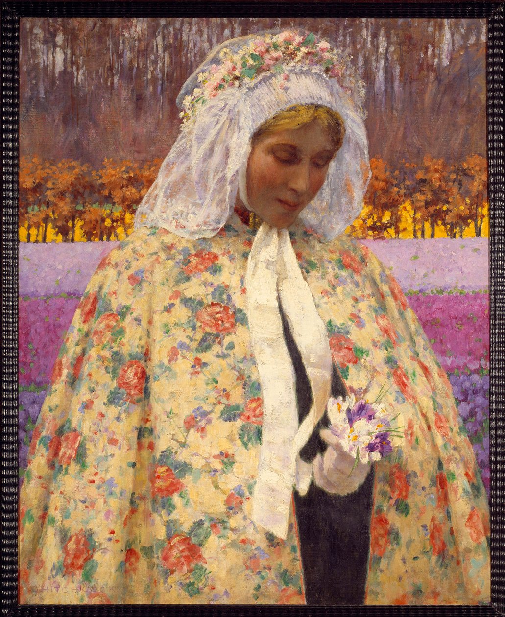 Obraz La Mariie od George Hitchcocka (1850-1913) (ex.amer) Soukromá sbírka z roku 1906 od George Hitchcock