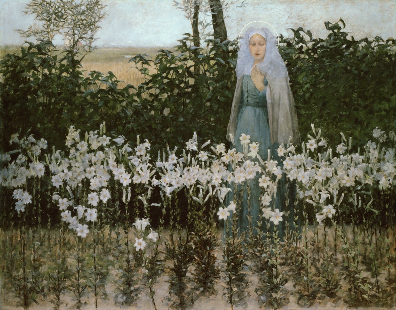 Zvěstování, 1887. od George Hitchcock