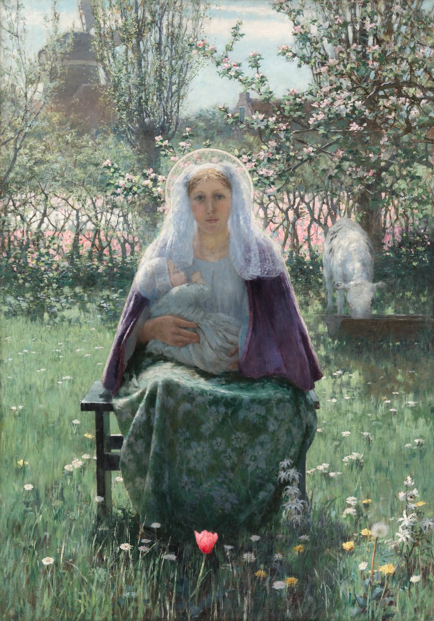 Požehnaná matka, 1892. od George Hitchcock