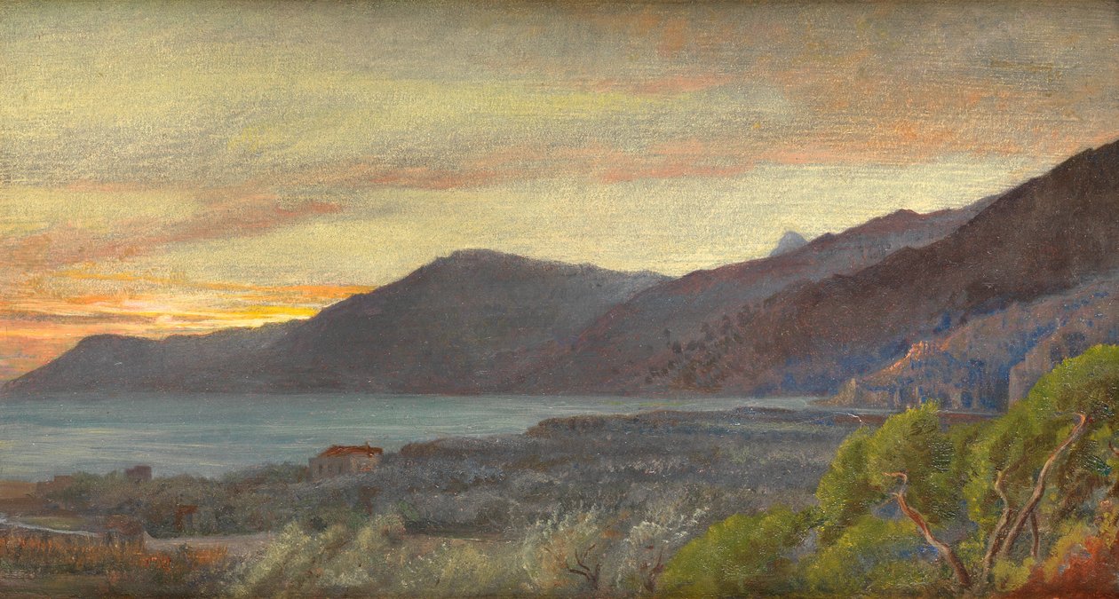 Pohled z Bordighery, 1882 od George Howard