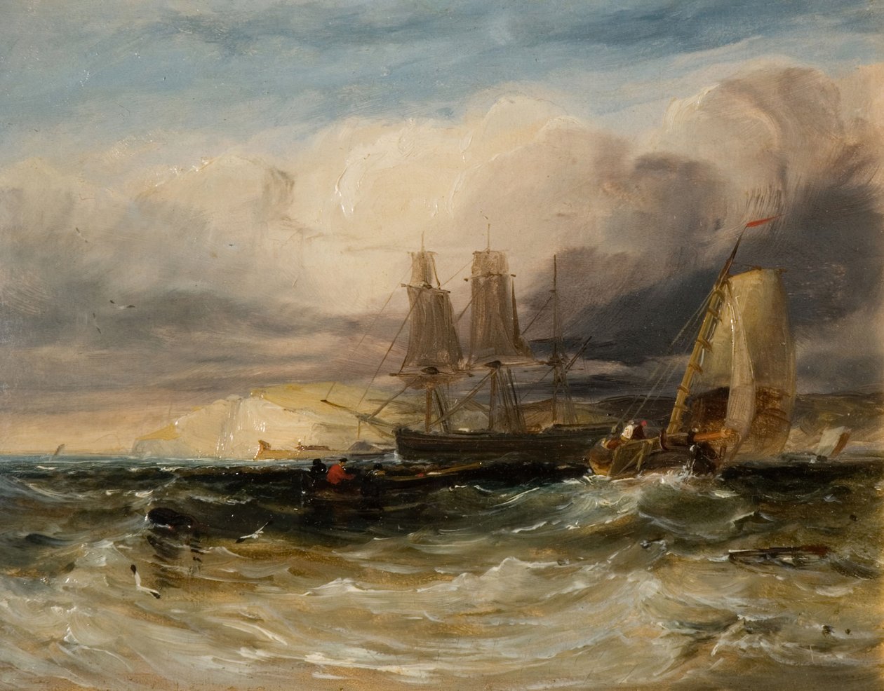 Na Temži - Tilbury Fort, 1840. od George Hyde Chambers