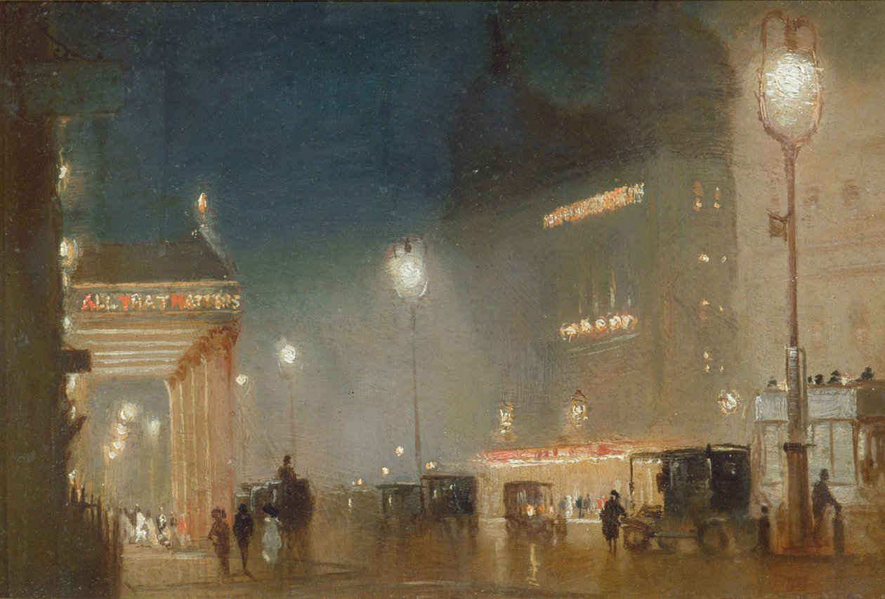 Haymarket, Londýn, cca 1910 od George Hyde Pownall