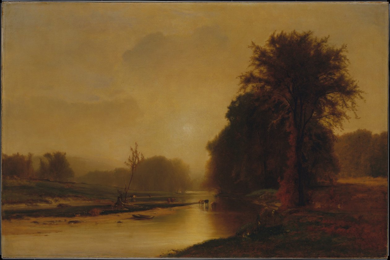 Podzimní louky od George Inness