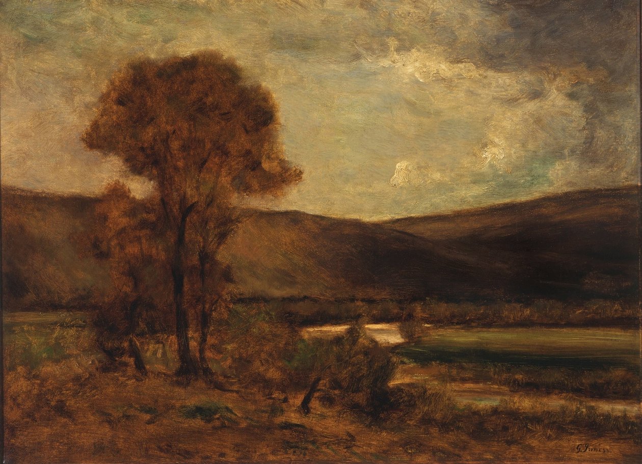 Podzimní scéna od George Inness