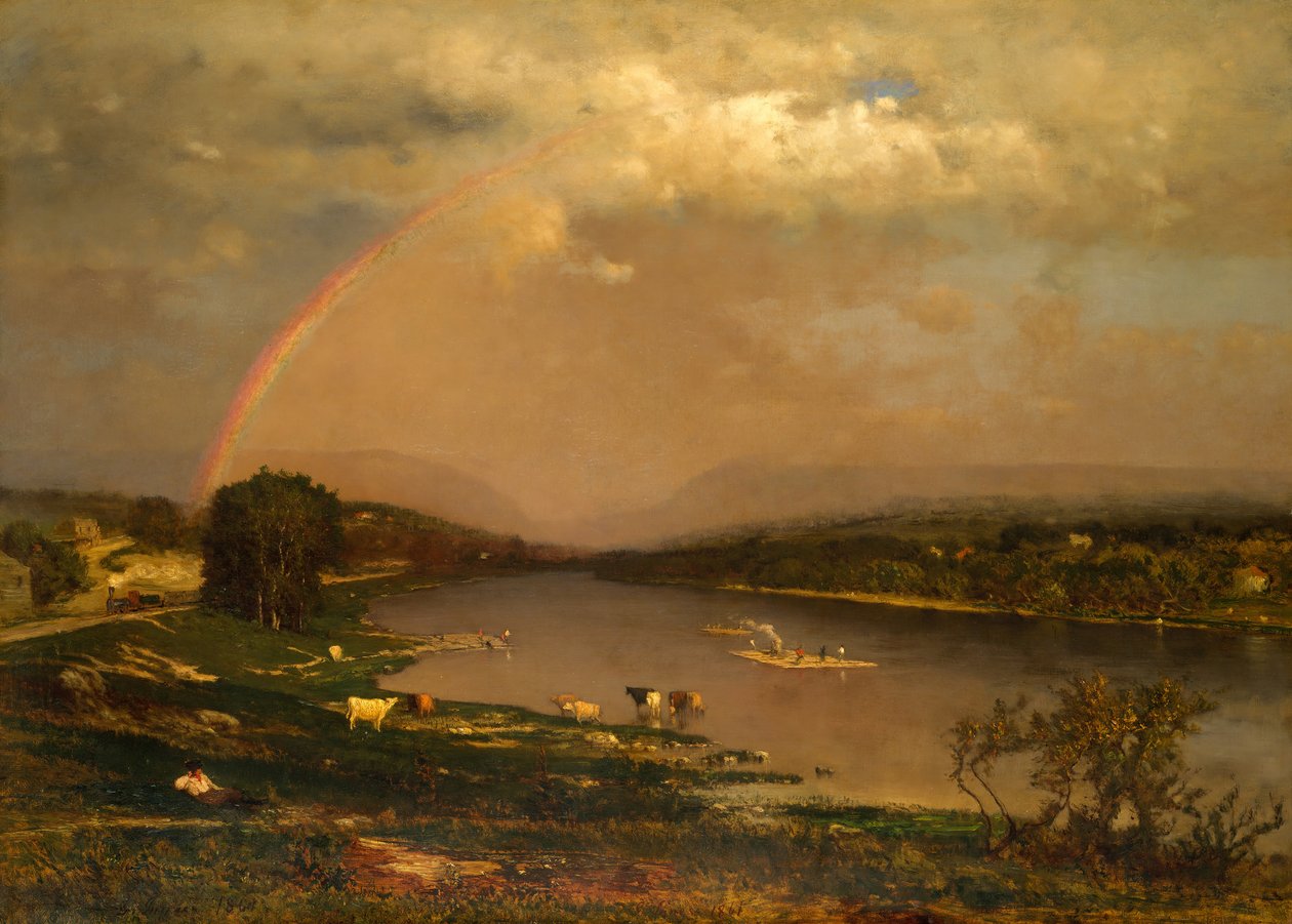 Delaware Water Gap, 1861. od George Inness