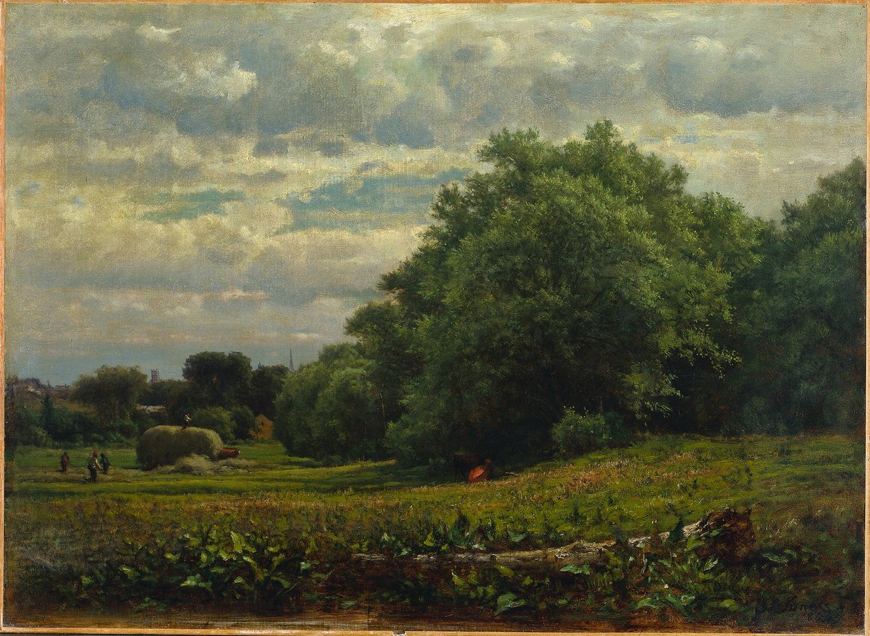 Čas sklizně, 1864. od George Inness