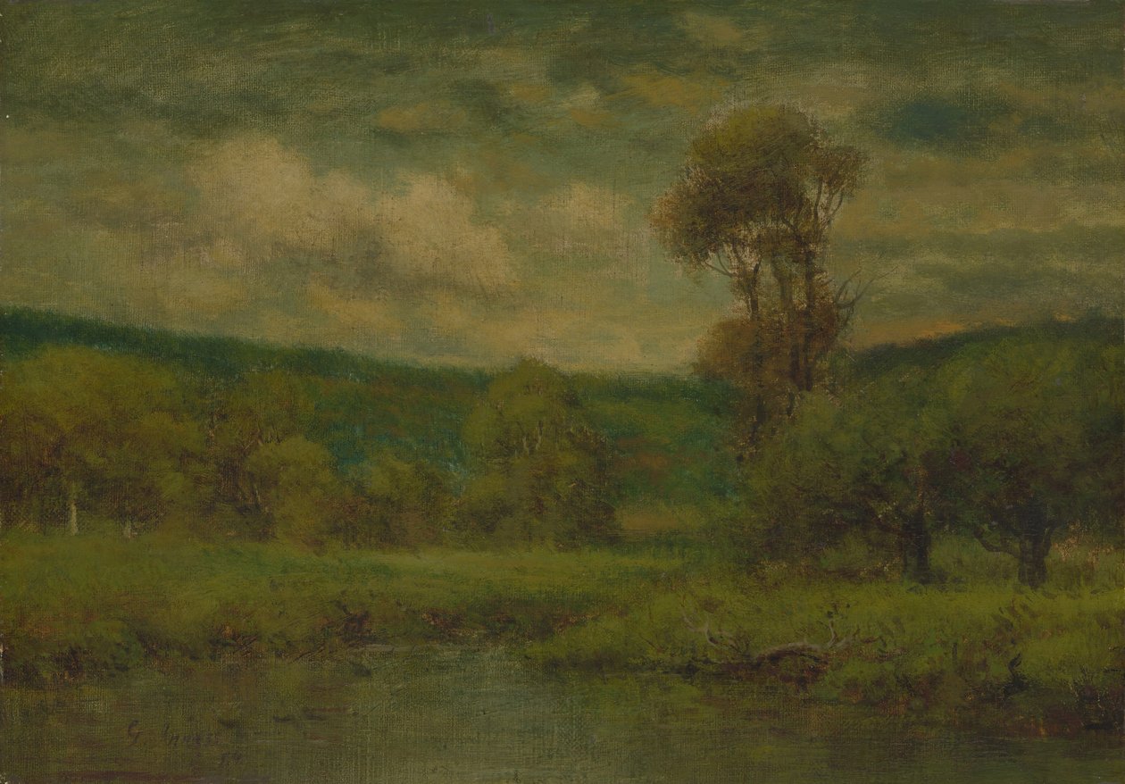 Krajina, 1884 nebo 1889. od George Inness