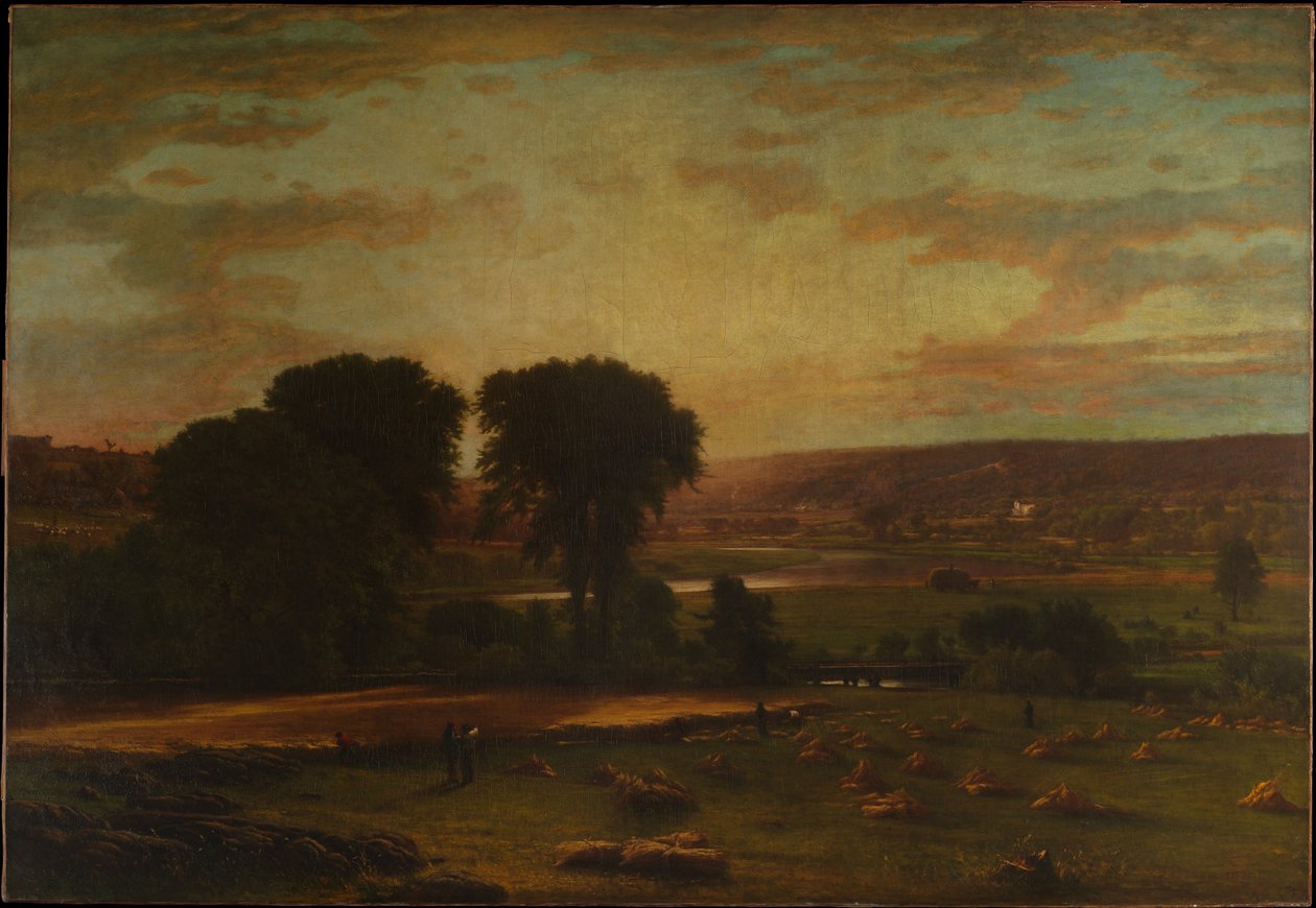 Mír a hojnost od George Inness
