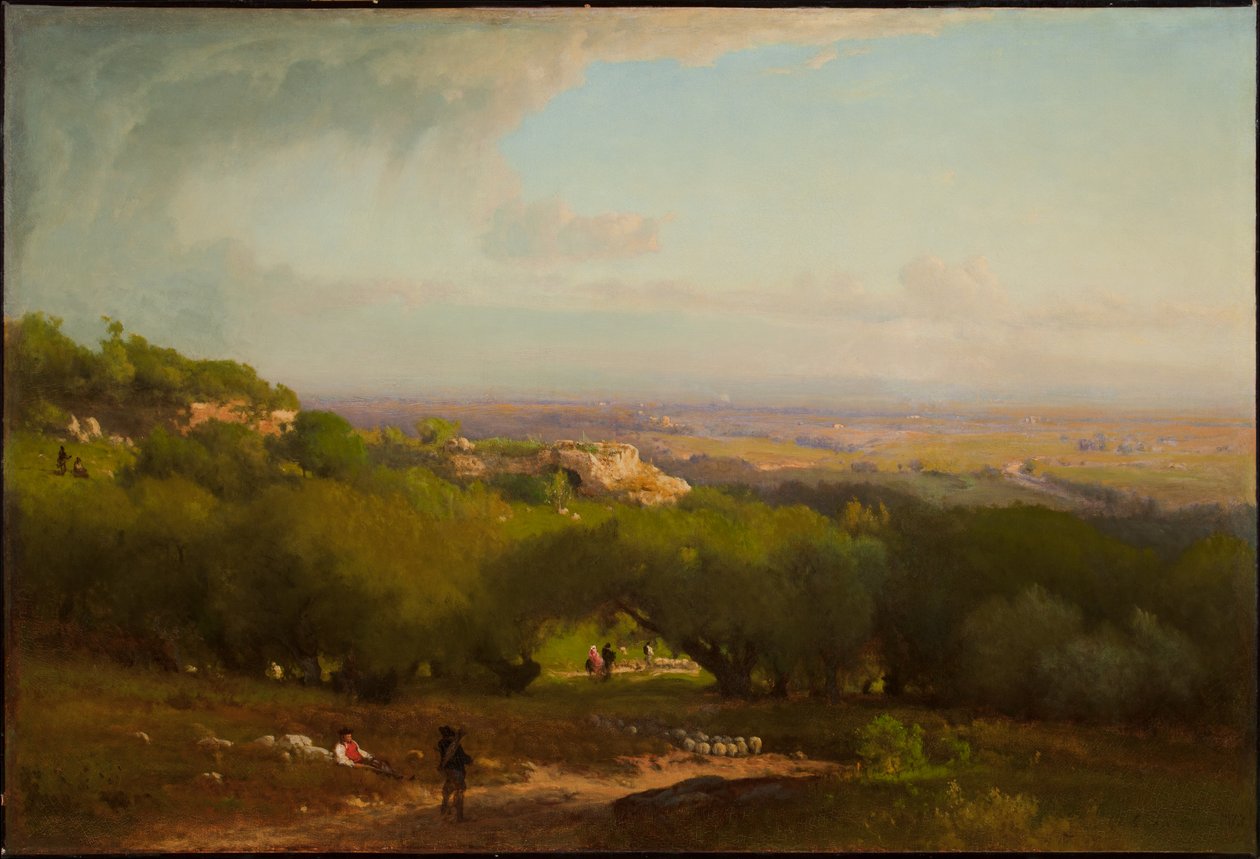 Alban Hills, 1873 od George Inness