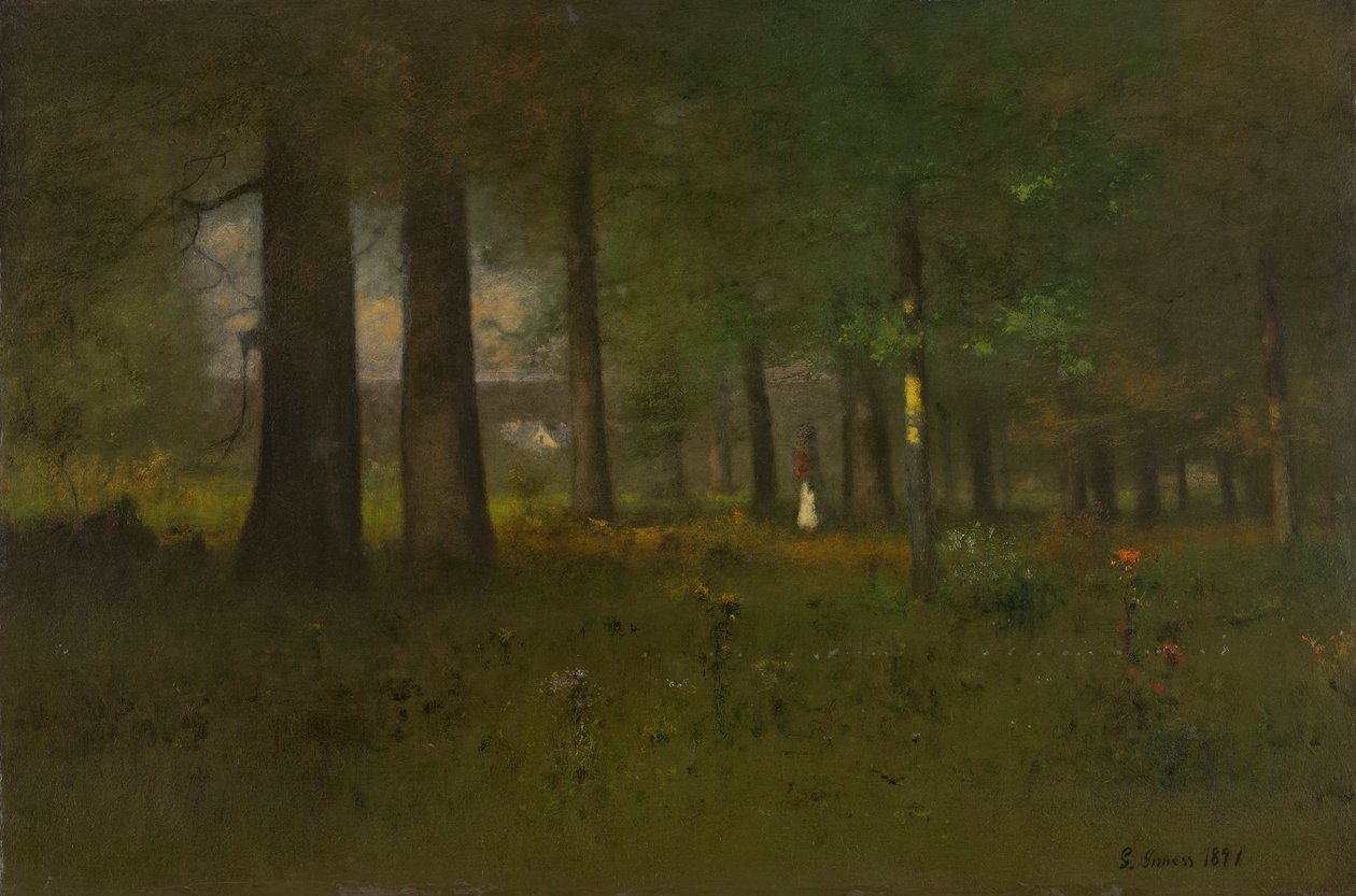 Okraj lesa od George Inness