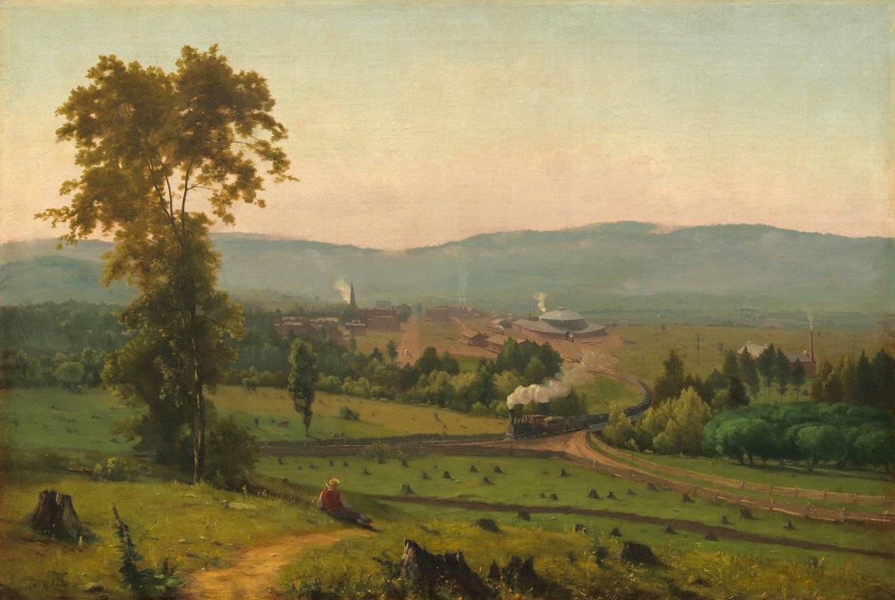 Údolí Lackawanna od George Inness