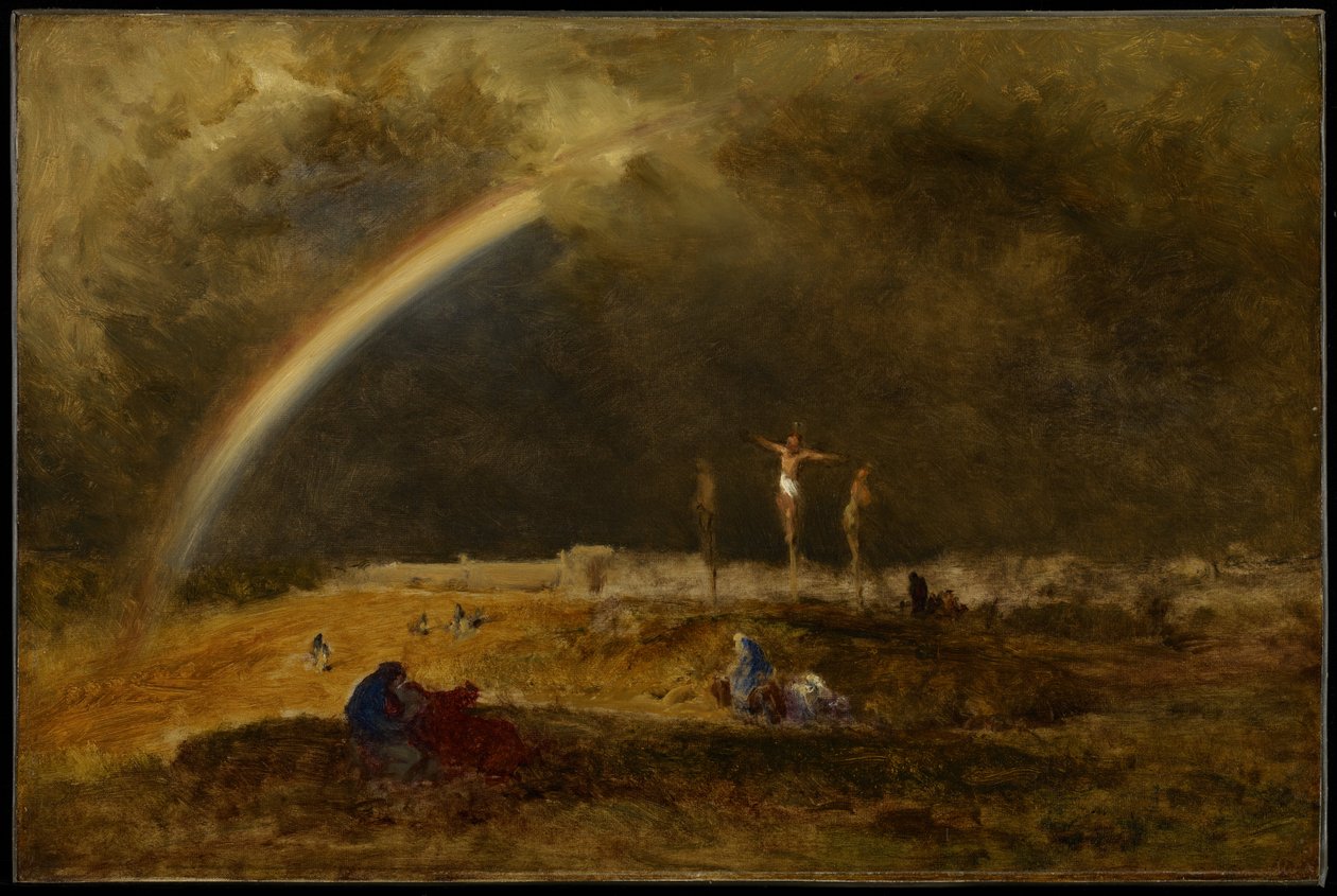 Vítězství na Kalvárii od George Inness