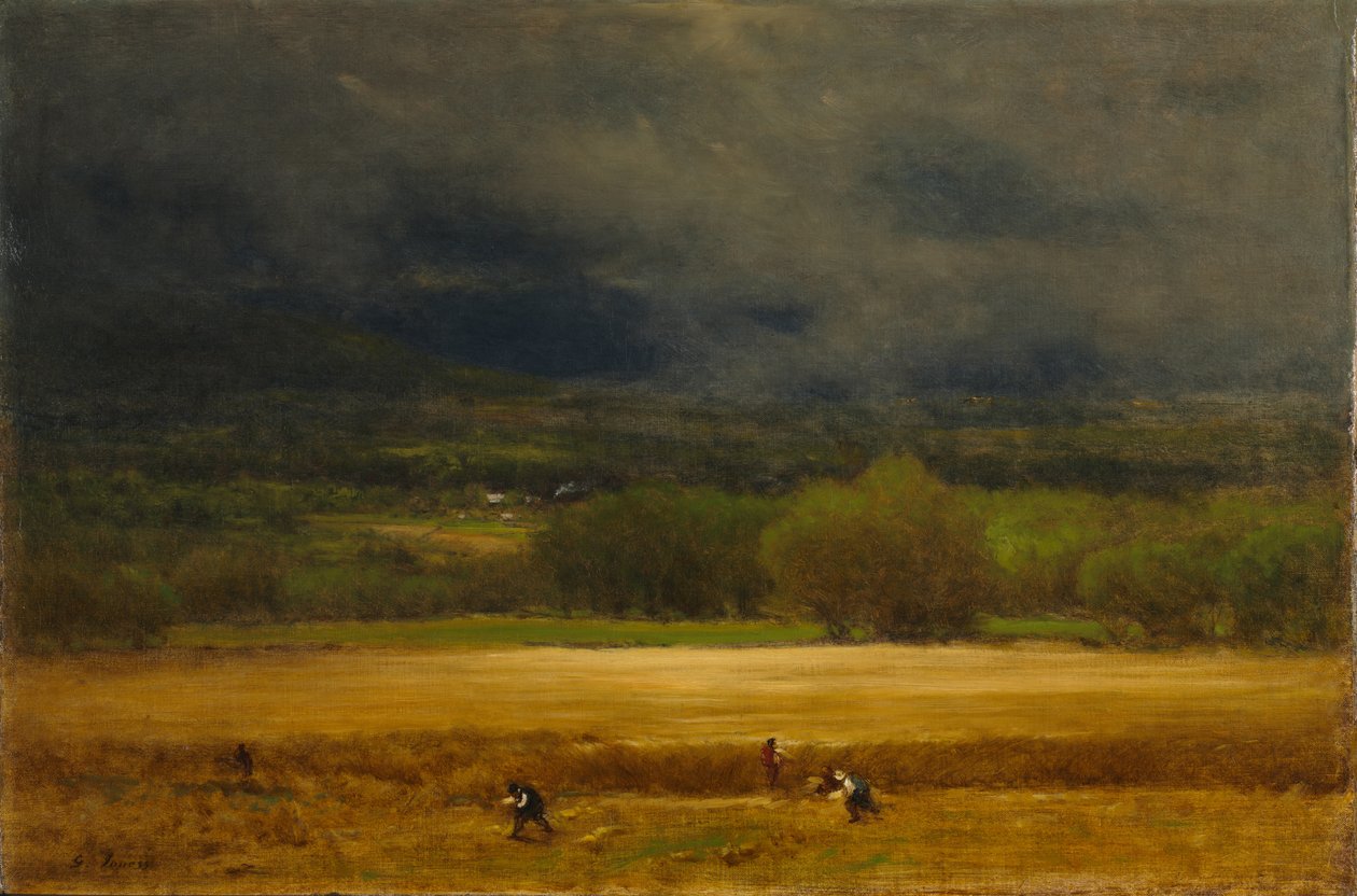 Pšeničné pole, c. 1875-1877. od George Inness
