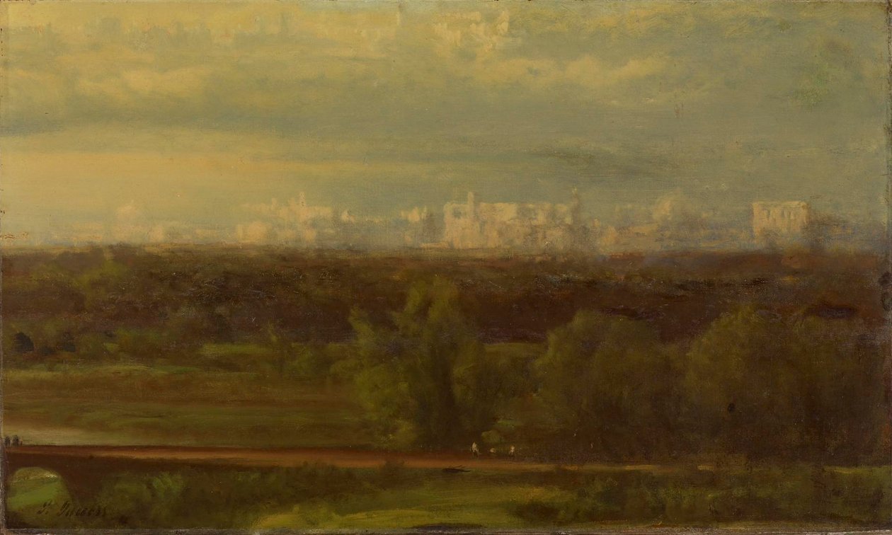 Vizionářská krajina od George Inness
