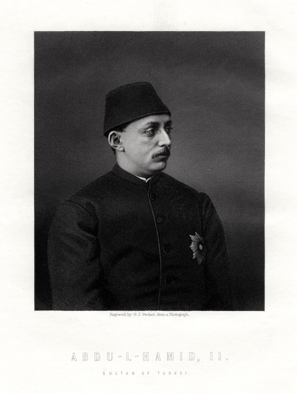 Abd-ul-Hamid II, poslední sultán Osmanské říše, 19. století. od George J. Stodart